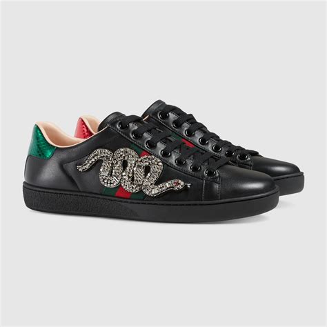 gucci ace sneakers on women|gucci embroidered sneakers women's.